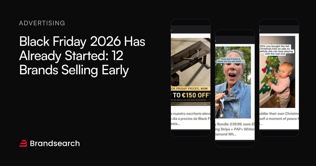 Black Friday 2026 Has Already Started: 12 Brands Selling Early