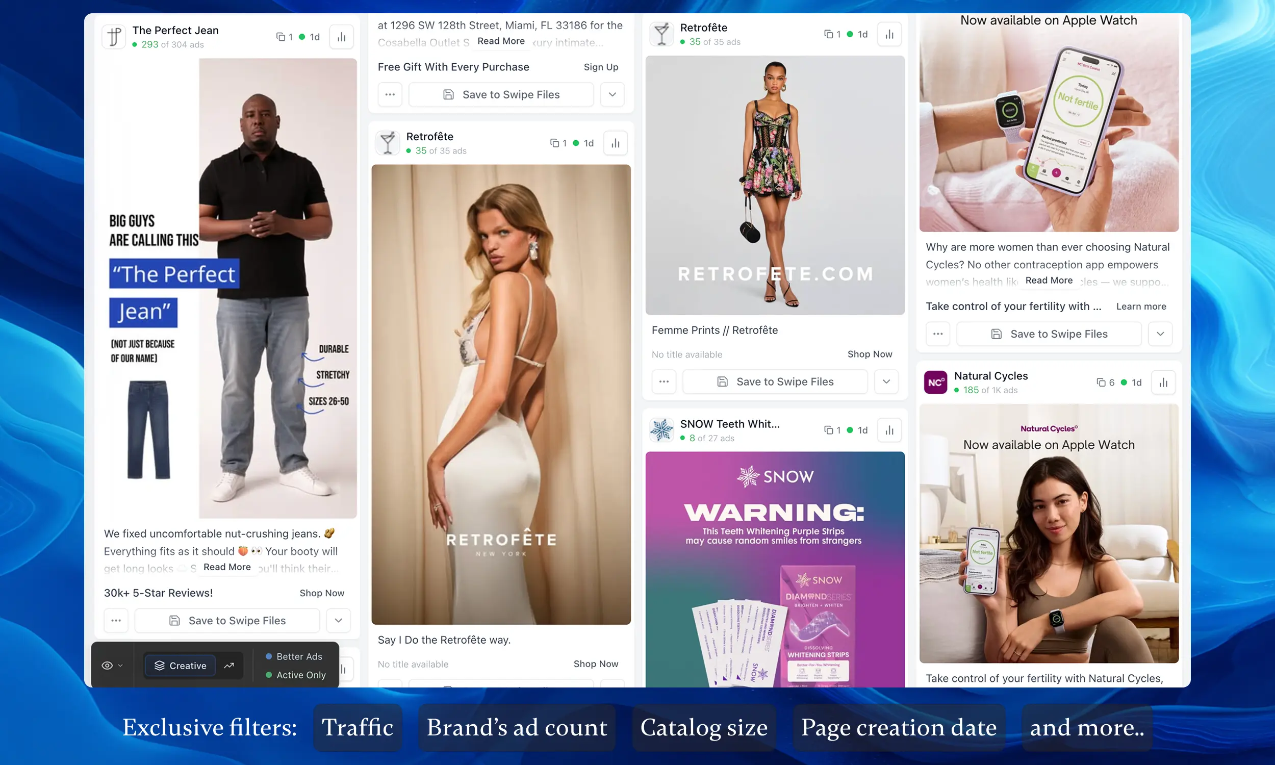 Discovery: 160M+ ads searchable by AI